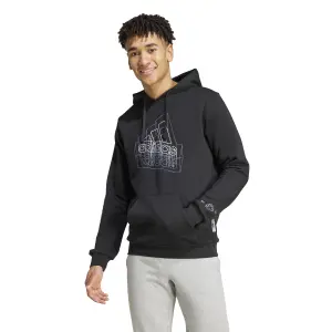 Sweatshirt med hætte adidas Graphique Tech image-2