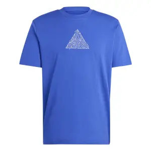 Camiseta gráfica metalizada adidas House of Tiro image-1