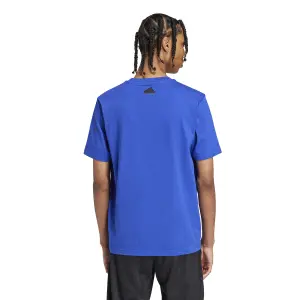 Camiseta gráfica metalizada adidas House of Tiro image-4