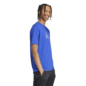 Camiseta gráfica metalizada adidas House of Tiro image-5