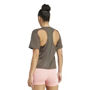 T-Shirt adidas Power Back Cutout 3-Stripes image-4
