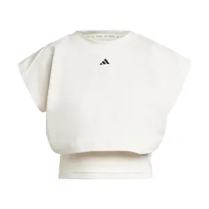 Damen-Top adidas 3-Stripes Fleece Boxy Power image-0