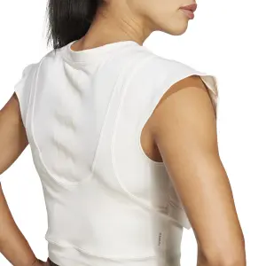 Damen-Top adidas 3-Stripes Fleece Boxy Power image-5