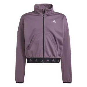 Trainingsjacke für Mädchen adidas Fleece image-0