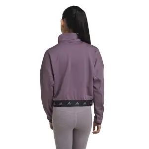 Trainingsjacke für Mädchen adidas Fleece image-3