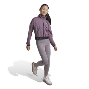 Trainingsjacke für Mädchen adidas Fleece image-1