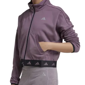 Trainingsjacke für Mädchen adidas Fleece image-4