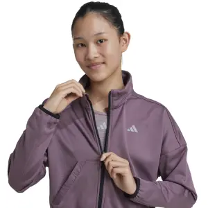 Trainingsjacke für Mädchen adidas Fleece image-5