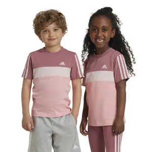 Camiseta infantil adidas Tiberio 3-Stripes Colorblock image-2
