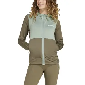 Polaire à capuche femme adidas Terrex Xperior image-4