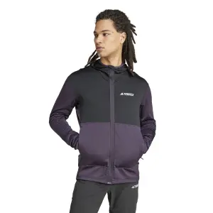 Chaqueta con capucha de forro polar adidas Terrex Xperior Fleece image-2
