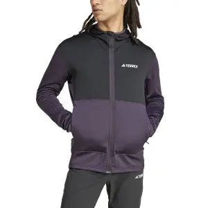 Chaqueta con capucha de forro polar adidas Terrex Xperior Fleece image-3