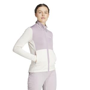 Forro polar con cremallera completa para mujer adidas Terrex Multi image-3