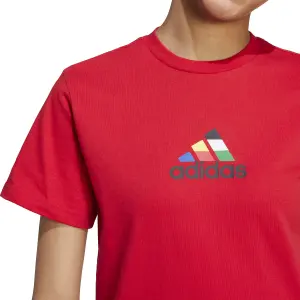Camiseta de mujer adidas House Of Tiro Nations Graphic image-5