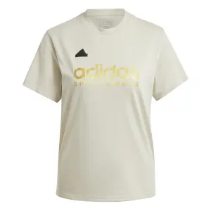 Camiseta gráfica metalizada mujer adidas House of Tiro image-0