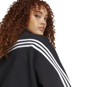 Felpa da donna con 1/4 di cerniera adidas Future Icons 3-Stripes image-5