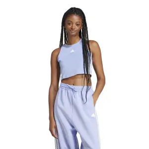 Camiseta de tirantes para mujer adidas Future Icons 3 stripes image-2