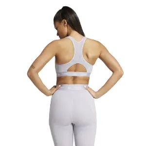 Women's medium support high neck bra adidas Techfit image-3