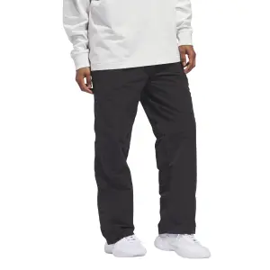 Pantalón de tela con botón a presión adidas image-1