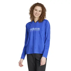 Camiseta de manga larga para mujer adidas Tiro Cut 3-Stripes image-0