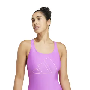 Dames zwempak uit 1 stuk adidas Big Bars image-5