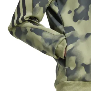 Felpa con cerniera a cappuccio adidas Future Icons 3-Stripes AOP image-5