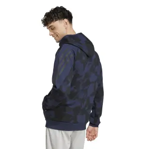 Felpa con cerniera a cappuccio adidas Future Icons 3-Stripes AOP image-3