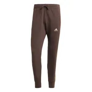 Slim fit joggebukser med ribkant adidas Essentials 3-Stripes image-0