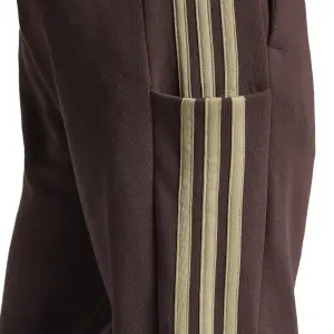 Slim fit joggebukser med ribkant adidas Essentials 3-Stripes image-5