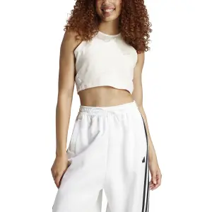 Camiseta de tirantes para mujer adidas Future Icons Three Stripes image-4