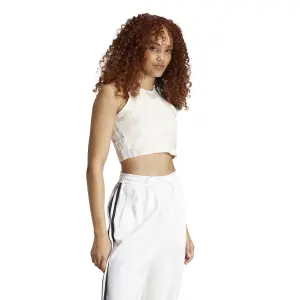 Camiseta de tirantes para mujer adidas Future Icons Three Stripes image-3