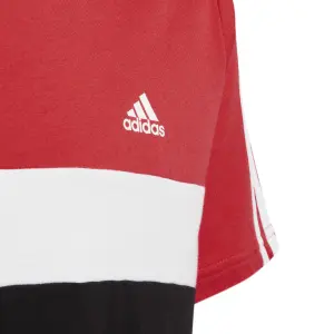 T-shirt de criança adidas Tiberio 3-Stripes Colorblock image-4