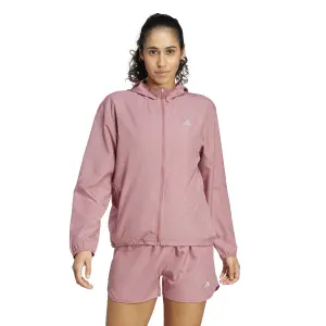 Damen wasserfeste Jacke mit Kapuze adidas Run It image-1