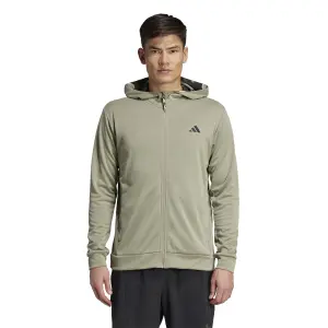 Felpa con cerniera a cappuccio adidas Essentials image-1