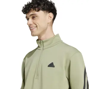 adidas Future Icons 3-Stripes Half Zip Up Sweatshirt image-4