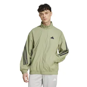 Träningsjacka i väv adidas Future Icons 3-Stripes image-1