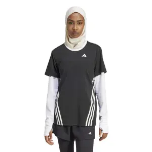Camisola feminina adidas Icons Wrapping 3 Stripes image-1