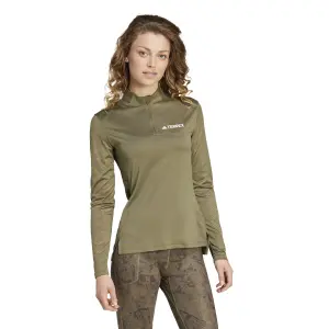 Langarmtrikot 1/2 Zip Damen adidas Terrex Multi image-1