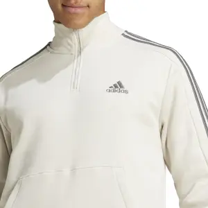 Sweatshirt 1/4 Reißverschluss adidas Essentials Fleece 3-Stripes image-6
