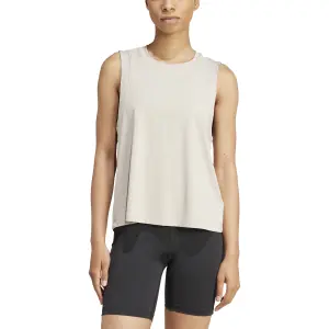 Camiseta sin mangas para mujer adidas Studio image-2