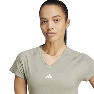 Camisola v-neck feminino adidas Train Essentials Minimal Branding image-3