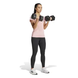 Camisola v-neck feminino adidas Train Essentials Minimal Branding image-2