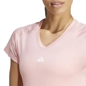 Camisola v-neck feminino adidas Train Essentials Minimal Branding image-3