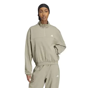 adidas Aeroready Essentials 1/4 Zip Up Women's Sweatshirt image-1