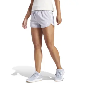 Geweven damesshort met hoge taille adidas Pacer 3-Stripes image-1