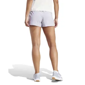 Geweven damesshort met hoge taille adidas Pacer 3-Stripes image-2