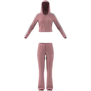 Træningsdragt med hætte til kvinder adidas Glam image-1