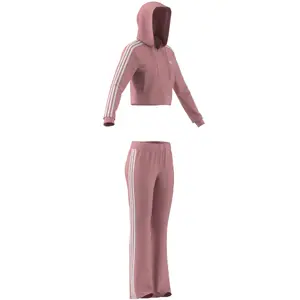 Træningsdragt med hætte til kvinder adidas Glam image-6