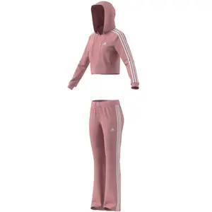 Træningsdragt med hætte til kvinder adidas Glam image-5