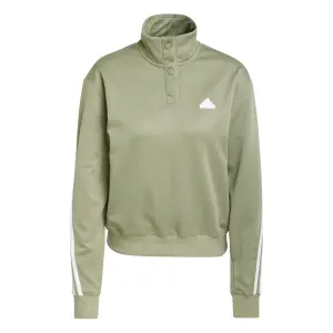 Women's sweat jacket adidas Iconic Warpping 3-Stripes image-0